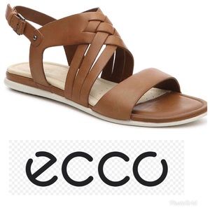 Ecco Brown leather sandals